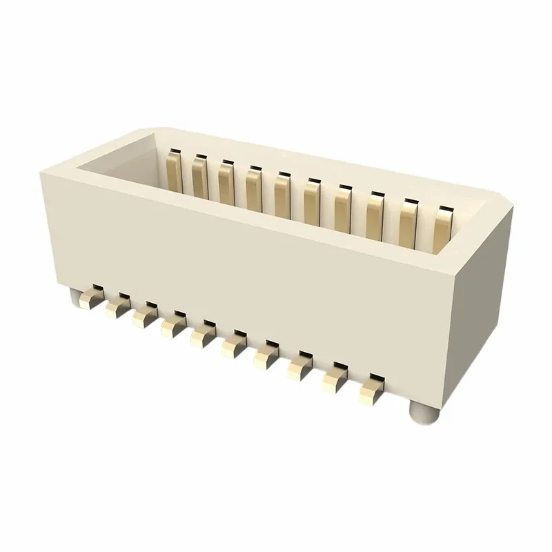 0,8 mm zásuvka s dvojitým radom SMT