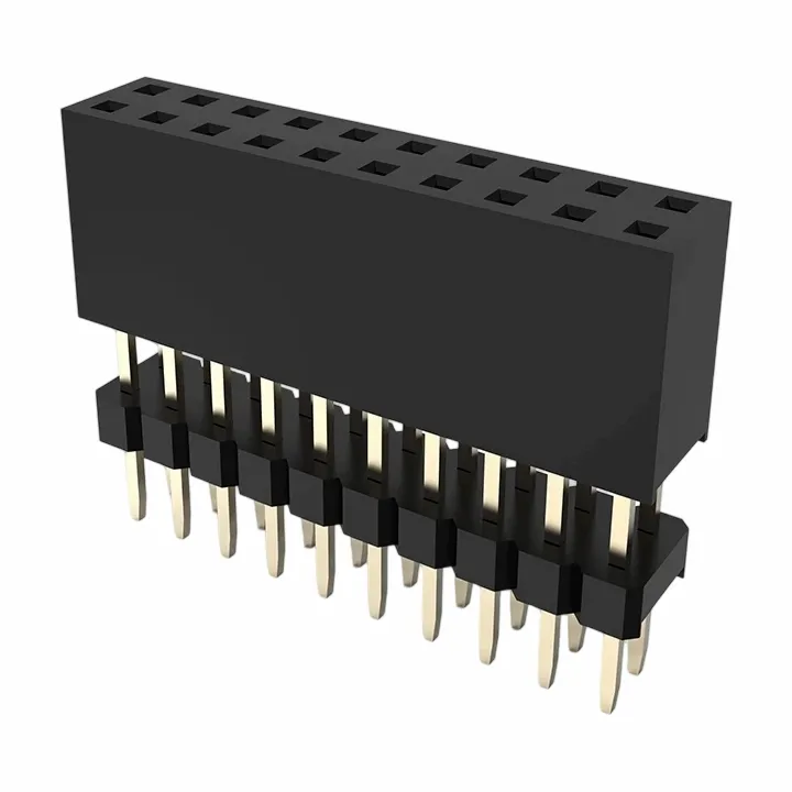 2,0 mm ženská hlavička Dvojitá radová rovná výška na mieru