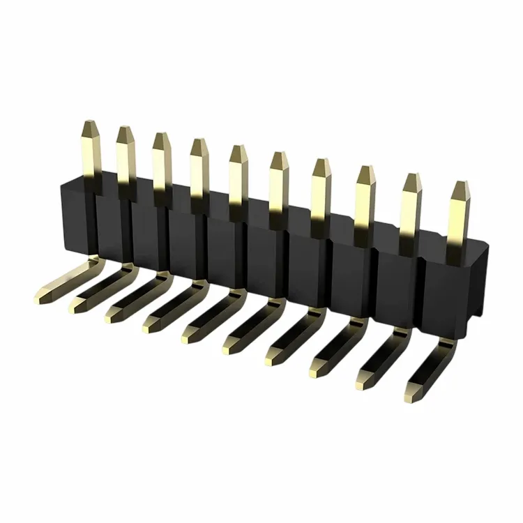 2,0 mm hlavička kolíka Pravý uhol jednostup