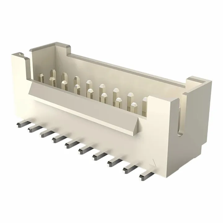 2,0 mm plátok SMD s jedným radom s bočným vstupom