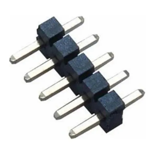 5,08 mm mužská hlavička Jednodokový riadok rovný