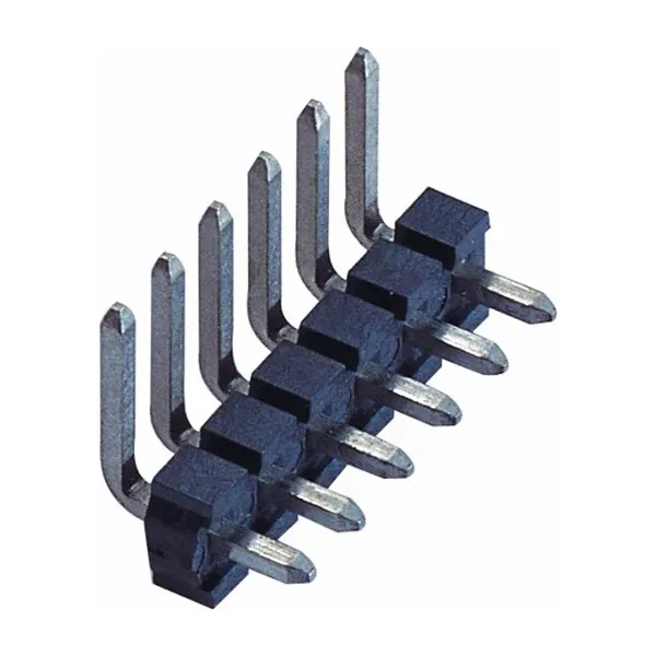 5,08 mm kolíkovej hlavičky s pravým uhlom jednostup