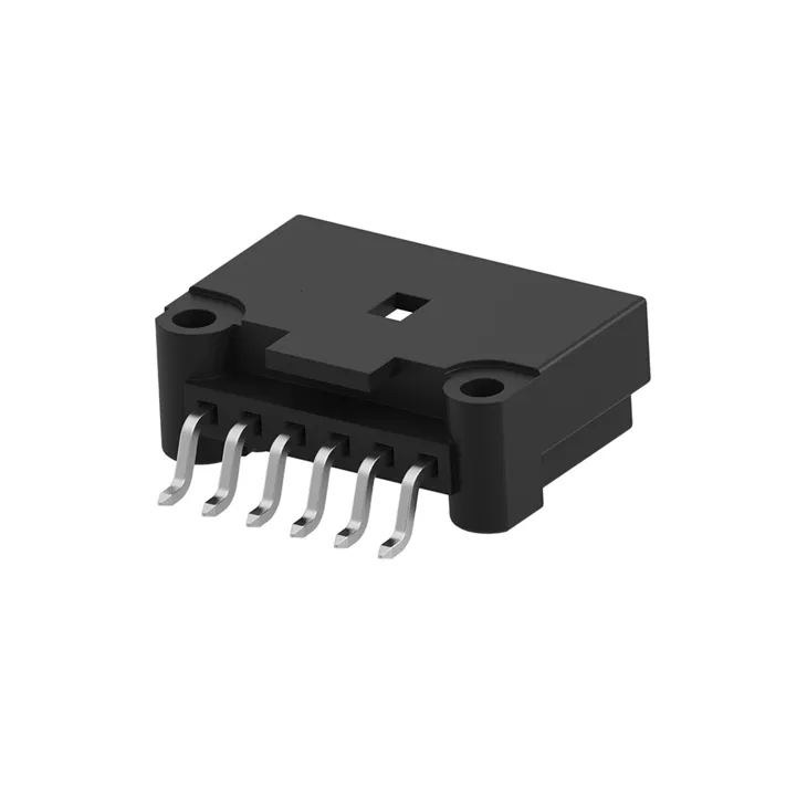 Konektor MQS 2,54 mm jednoradový 6kolíkový typ SMT záhlavia